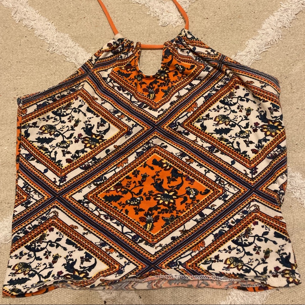 Halter crop top